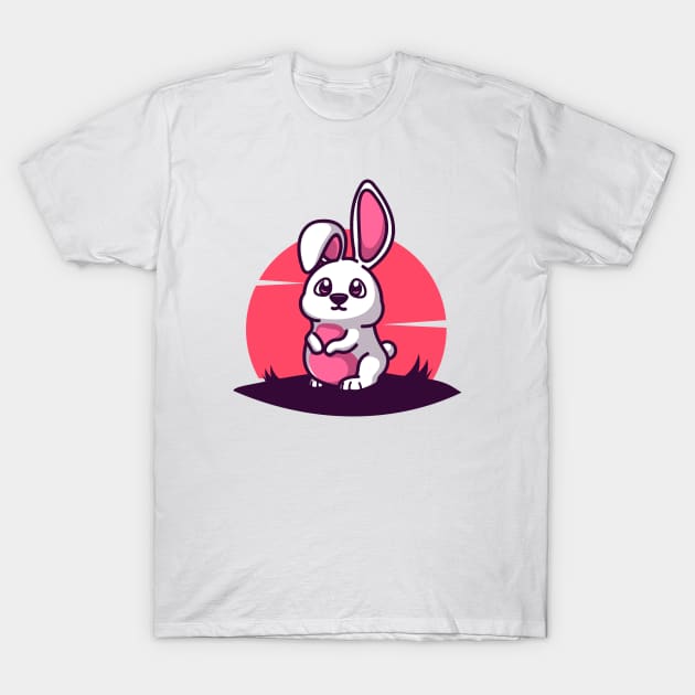 Bunny T-Shirt by haallArt